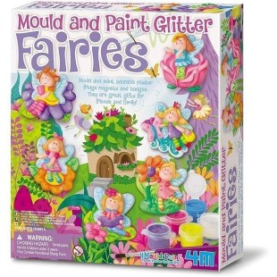 4M Mould & Paint - Glitter Fairies